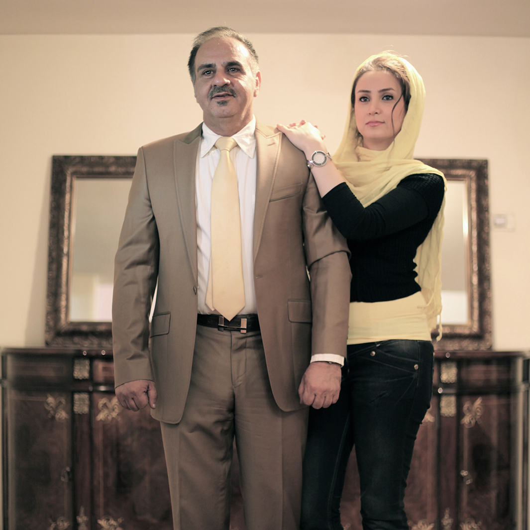 Bir fotoğraf projesi: İran'ın çeşitli bölgelerinden babalar ve kızları