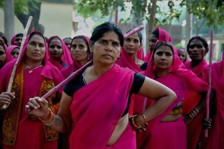 Gulabi Çetesi: Hindistan'da erkeklere meydan okuyan kadınlar