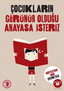 Çocuk Vakfı: "Yeni anayasa, Türkiye'nin çocukla imtihanı olacak"