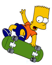 Bart Simpson: Bela çocuk